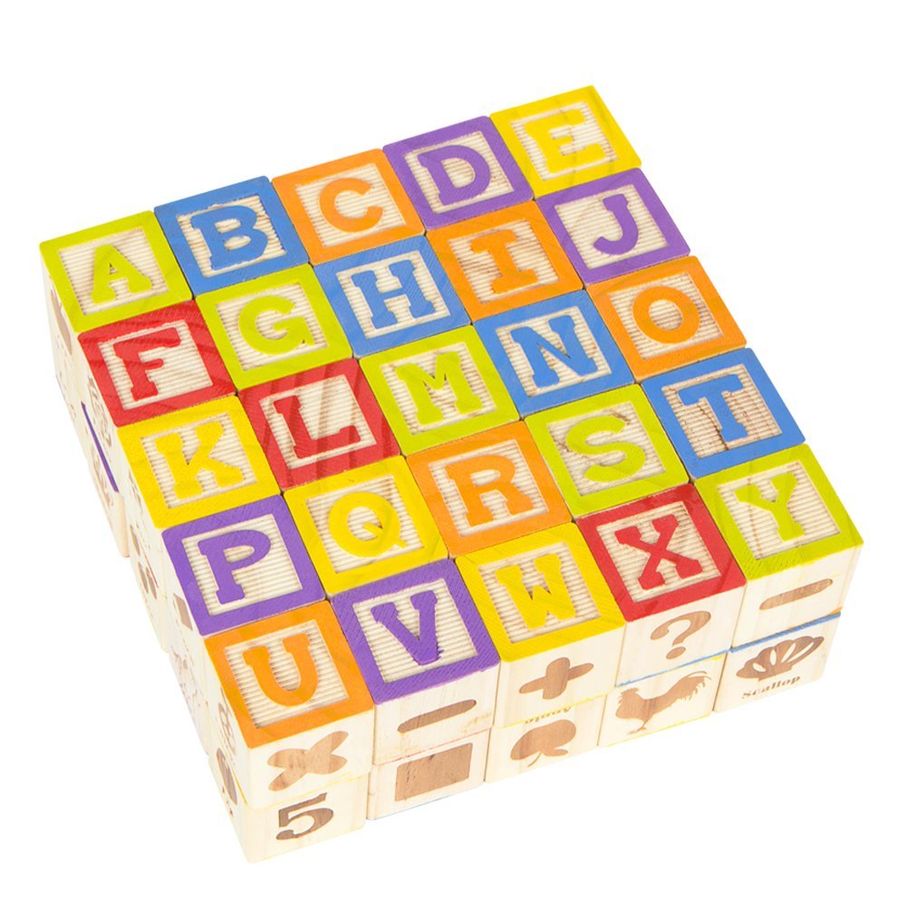 abecedario - Rompecabezas de madera -  Juguetes de madera