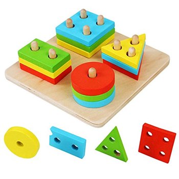 Educativos Montessori - Bloques de madera